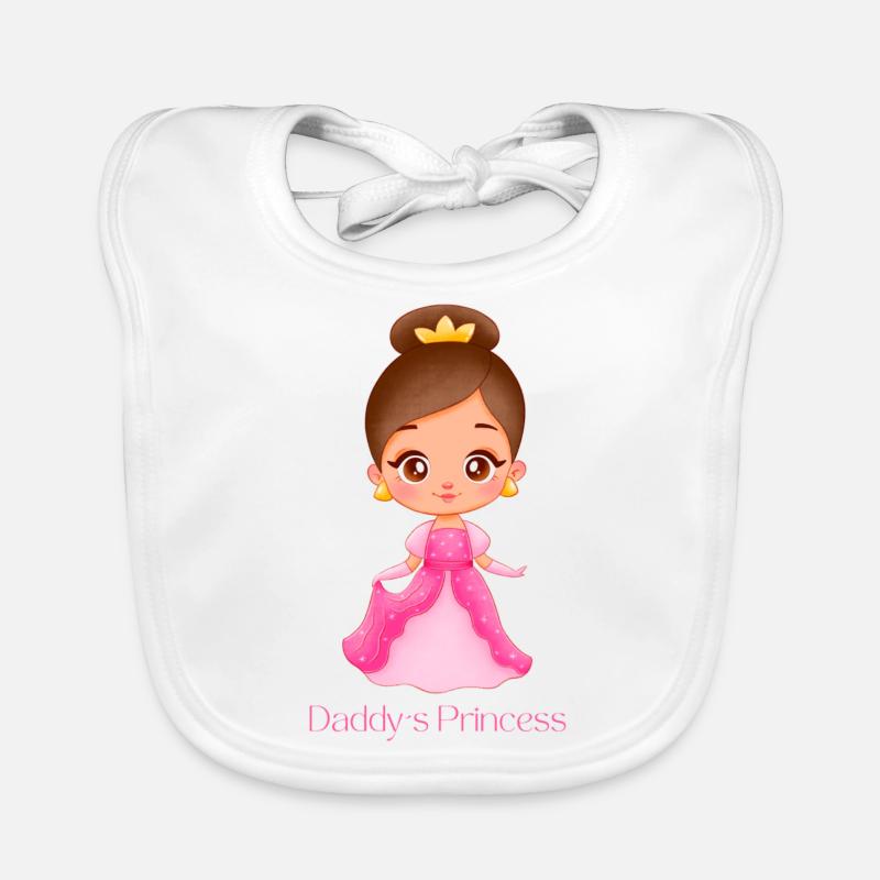 Daddy's Princess Organic Baby Bibs