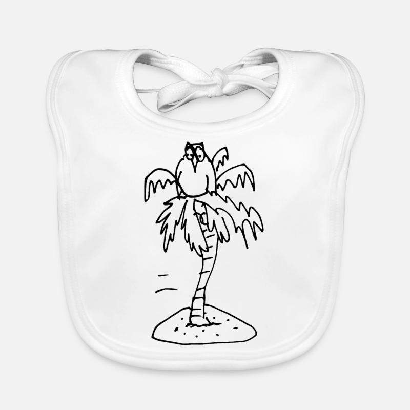 VOGI ! Palmier Bavoir bio Bébé