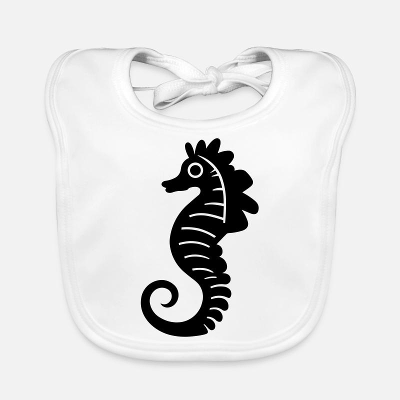 Hippocampe Bavoir bio Bébé