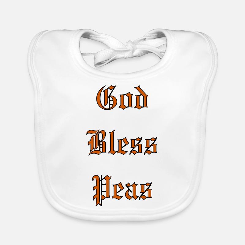 GodBlessPeas Baby Bio-Lätzchen