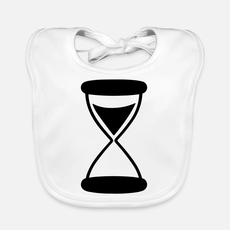 hourglass Organic Baby Bibs