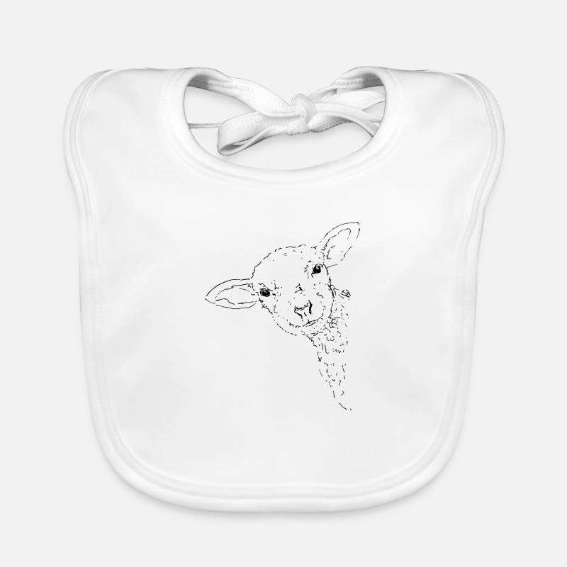 lamb Organic Baby Bibs