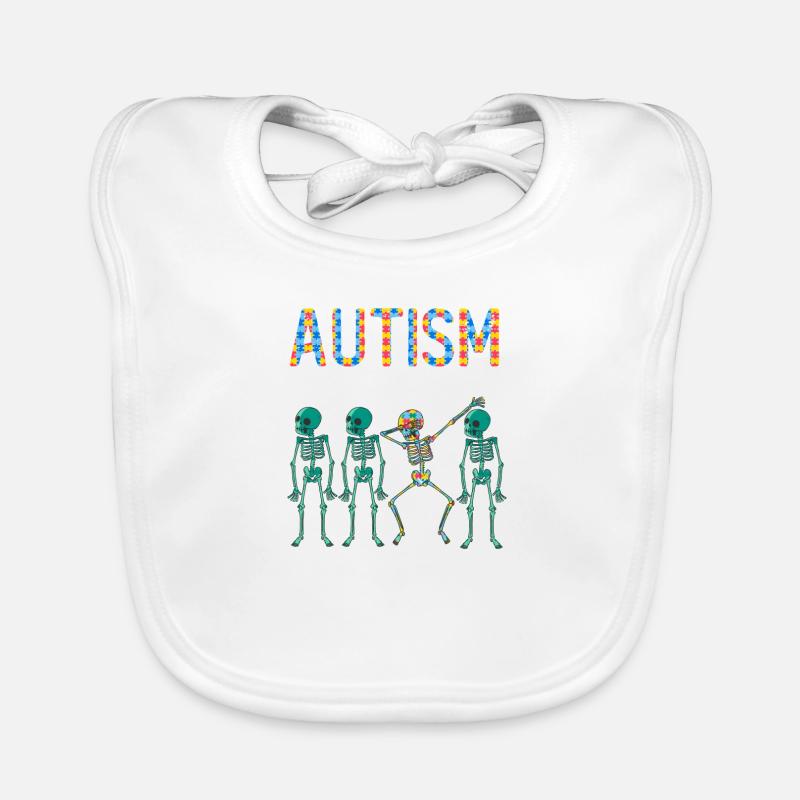Autisme Conscience Idée de cadeau autiste Bavoir bio Bébé
