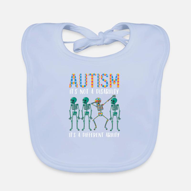 Autisme Conscience Idée de cadeau autiste Bavoir bio Bébé