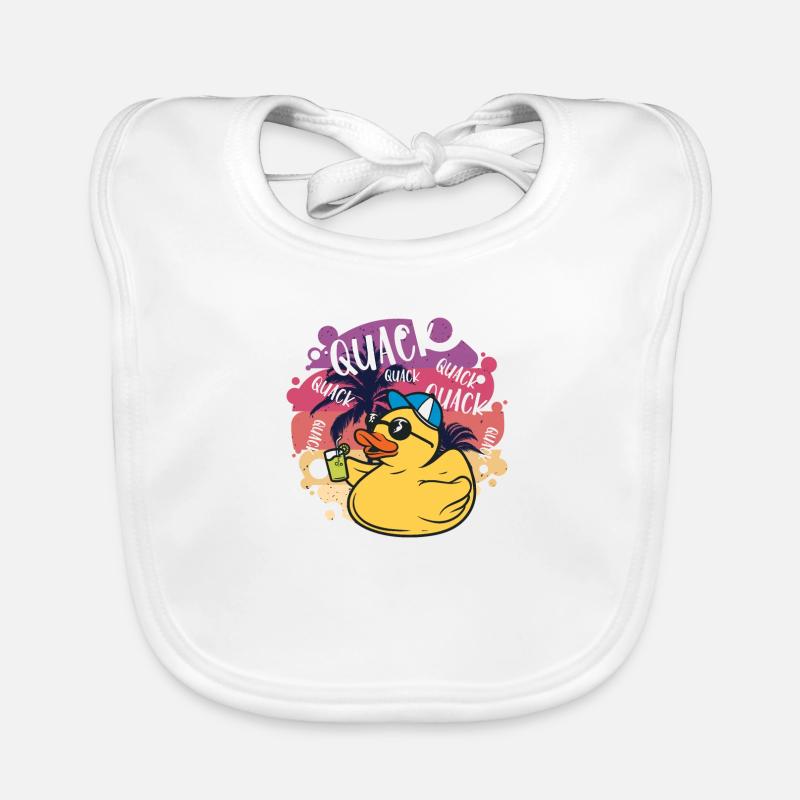 Duck Rubber Duck Rubber Ducks Gift Idea Organic Baby Bibs