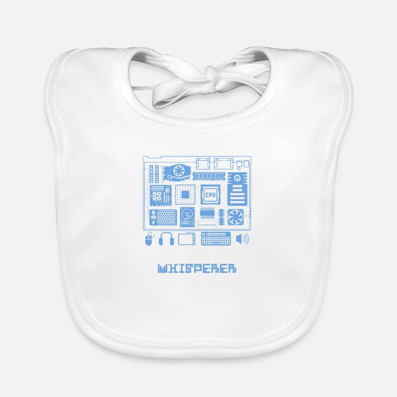 Technischer Support Technologie Programmierer Baby Bio-Lätzchen