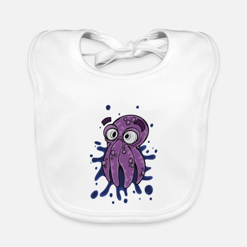 Squid Organic Baby Bibs
