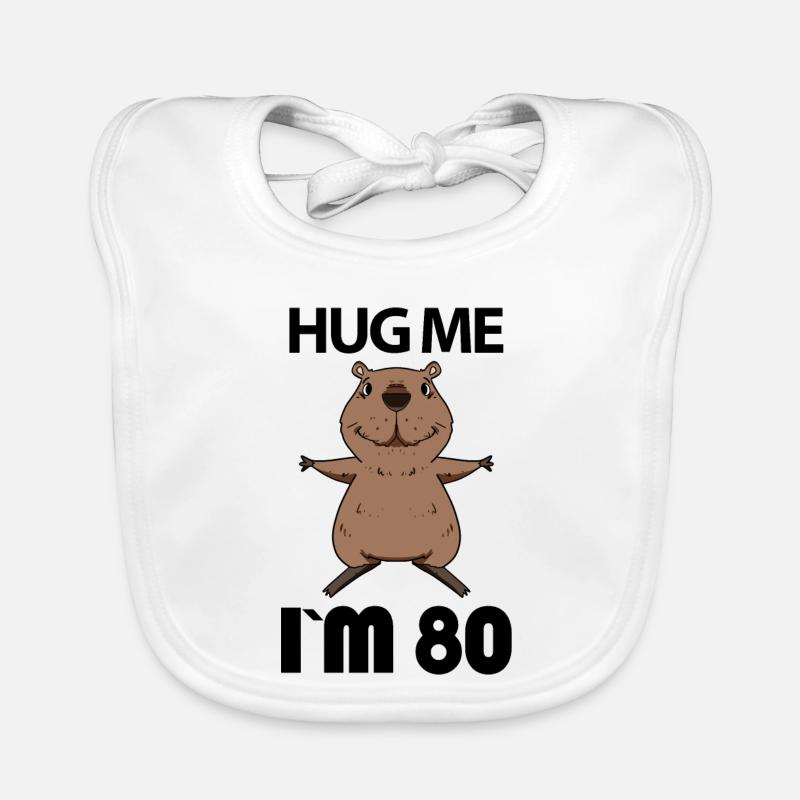 80 ans - 80 ans - Hug Bavoir bio Bébé