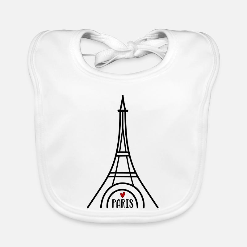 I love Paris Baby Bio-Lätzchen