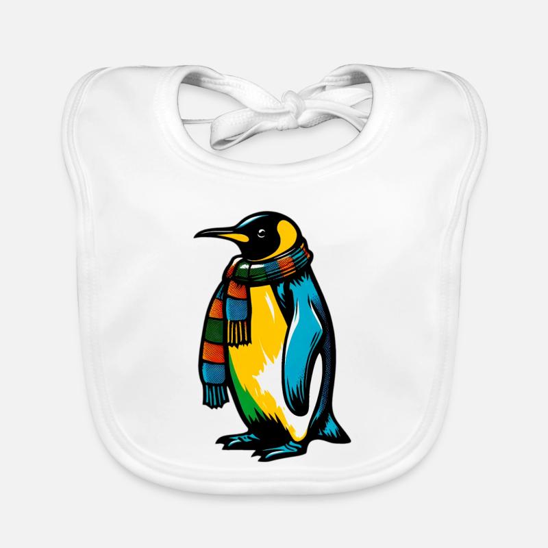 Pinguin Baby Bio-Lätzchen