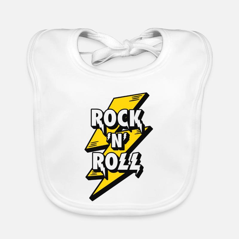 Design d’éclairage rock and roll électrisant Bavoir bio Bébé