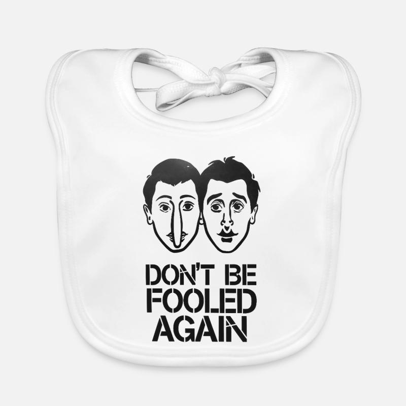 Don’t be fooled again tshirts Bavoir bio Bébé