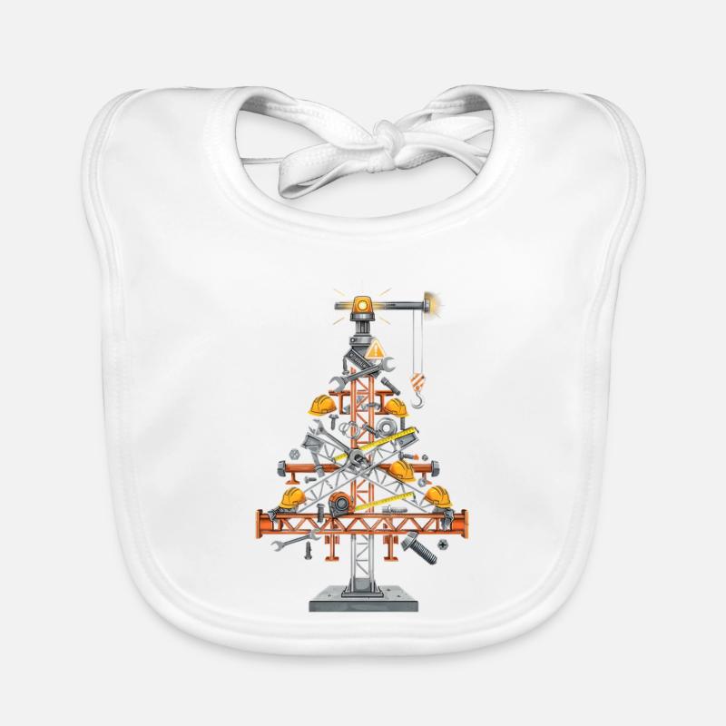 Illustration de la structure de la grue Bavoir bio Bébé