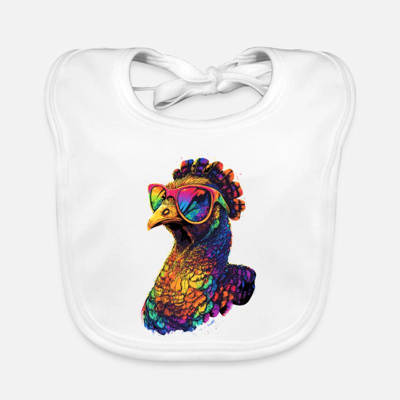 Dinde Poules Oiseaux Dinde Bavoir bio Bébé