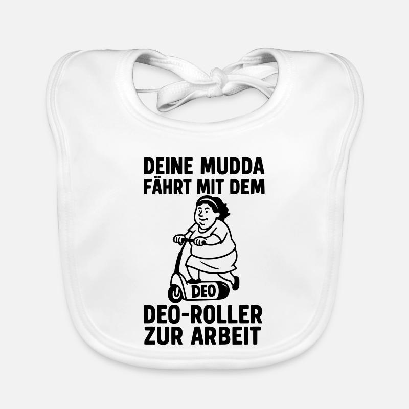 deine mutter witz deo roller mofa drogerie  Baby Bio-Lätzchen