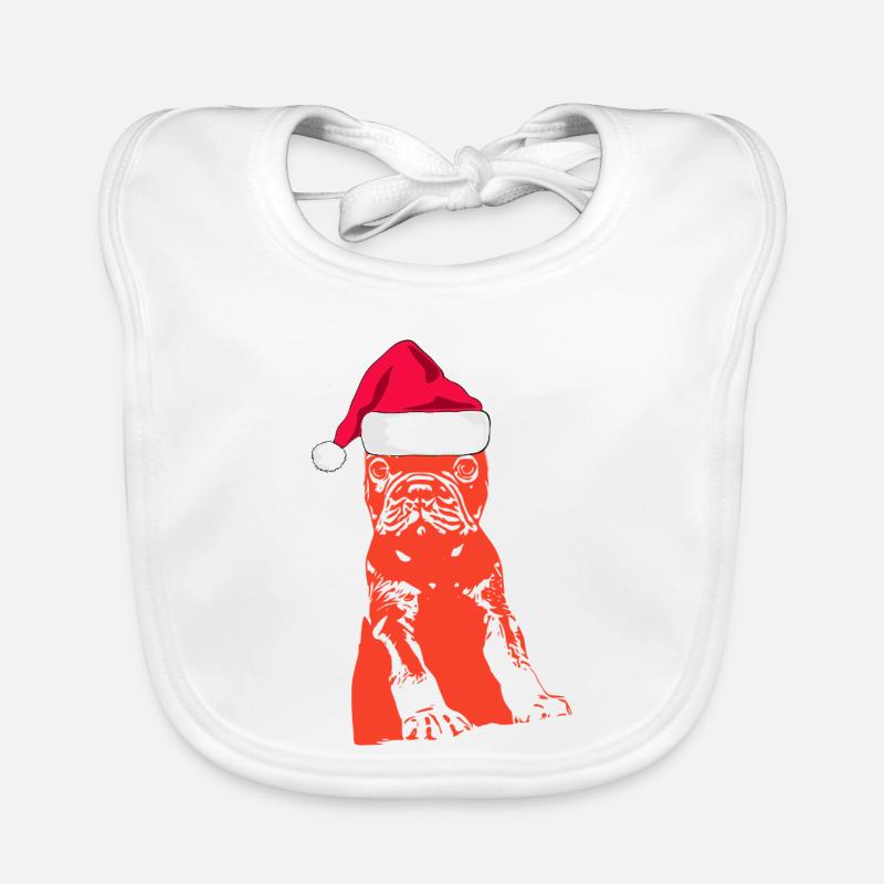 Bouledogue Bavoir bio Bébé