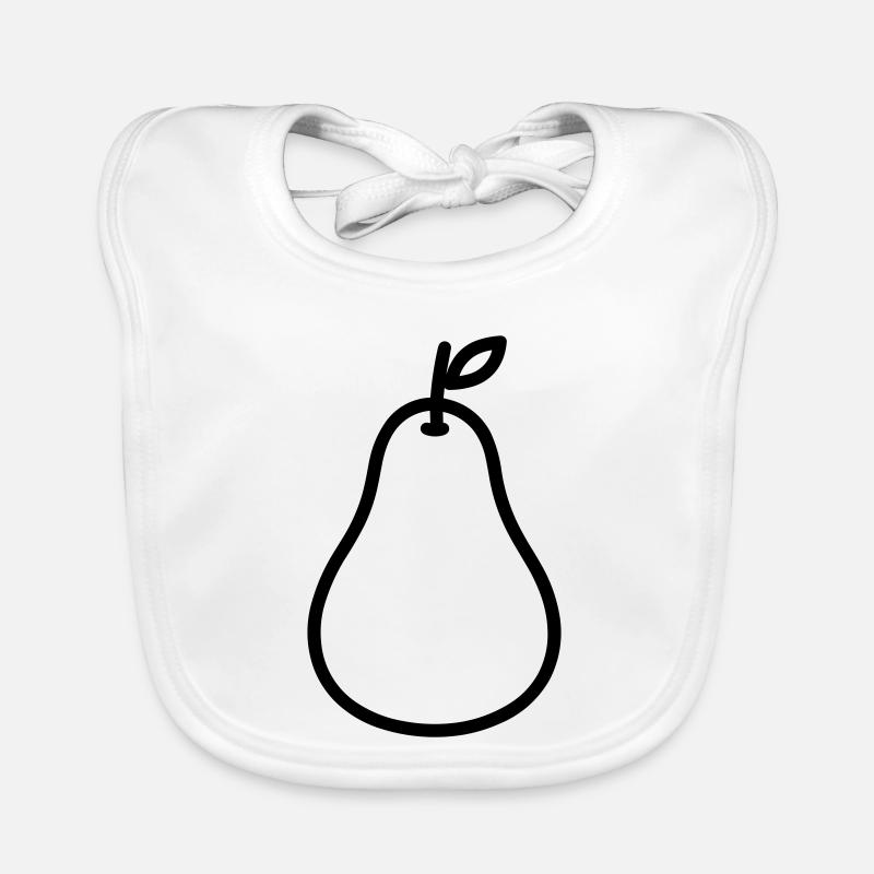 Birne Baby Bio-Lätzchen