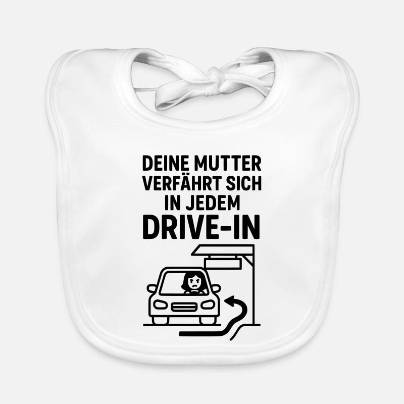 Votre Mudda Drive In Bavoir bio Bébé