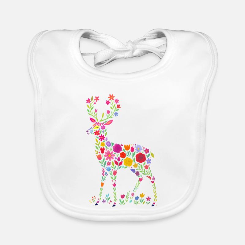 Cerf, chevreuil, cerf Bavoir bio Bébé