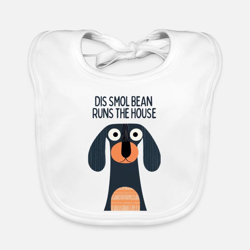 Sausage in charge Organic Baby Bibs
