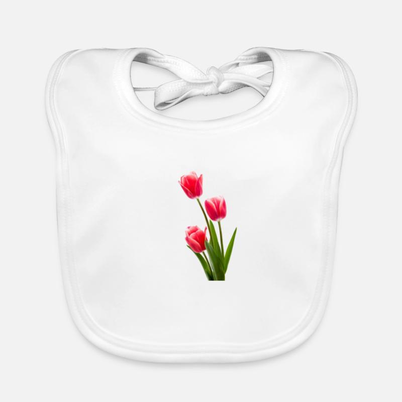 Tulipe / tulipe Bavoir bio Bébé