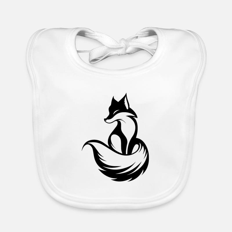 Fox Foxes Organic Baby Bibs