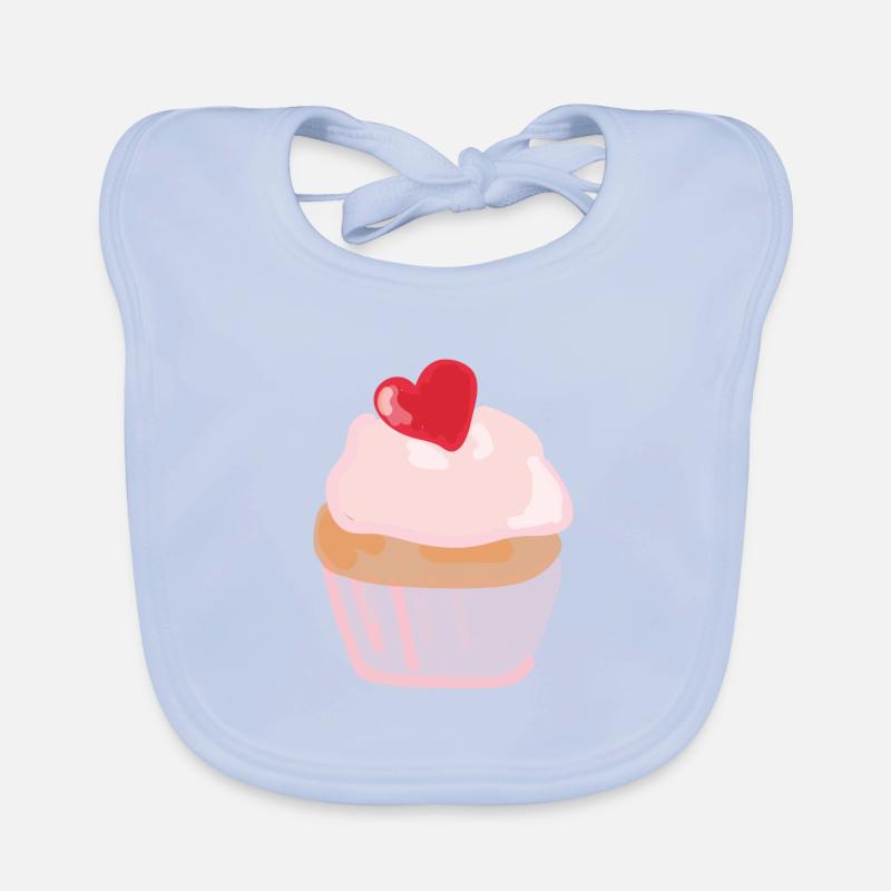 Cupcake Organic Baby Bibs