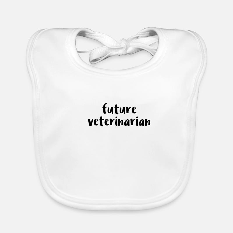Future Veterinarian Baby Bio-Lätzchen