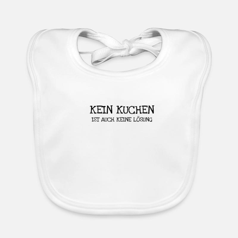Pas de gâteau Aussi Pas de solution Bavoir bio Bébé