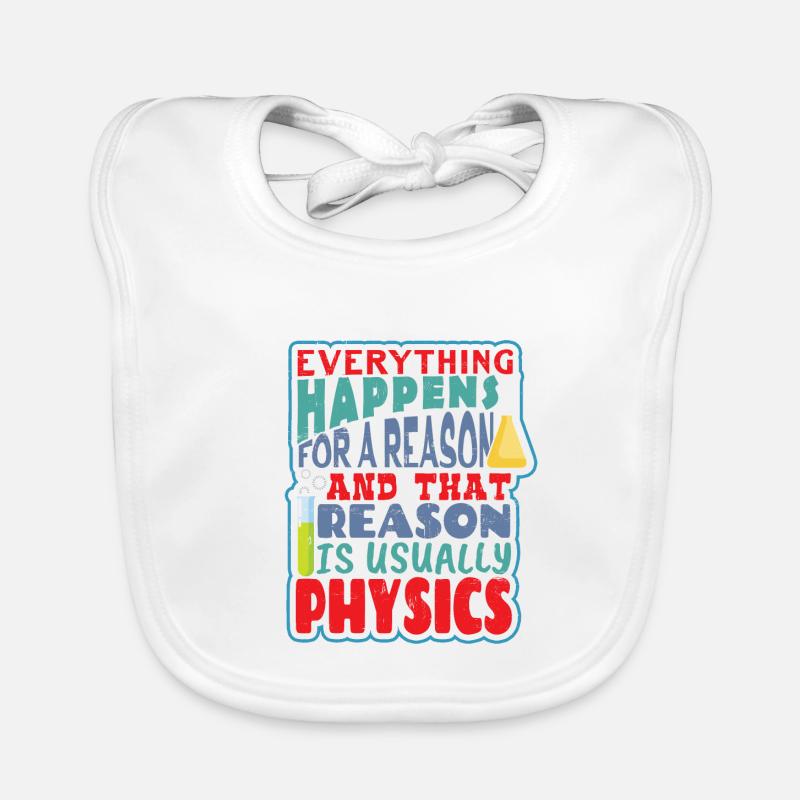professeur de physique Bavoir bio Bébé