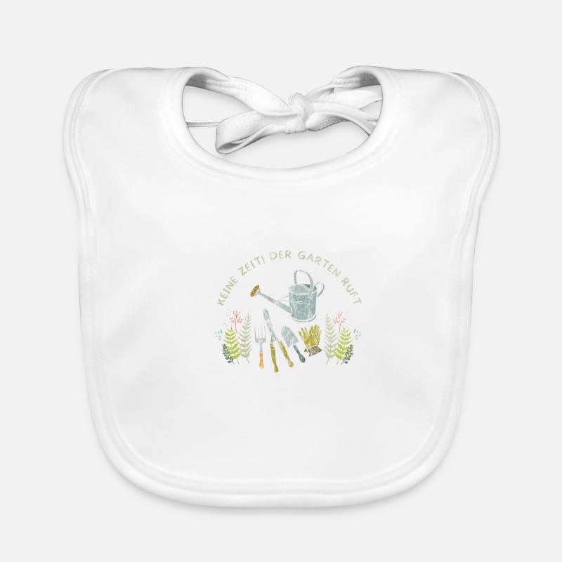 Gärtner Spruch Baby Bio-Lätzchen