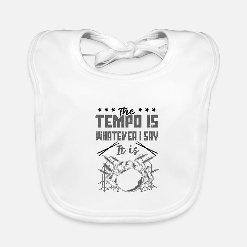 drummer Organic Baby Bibs