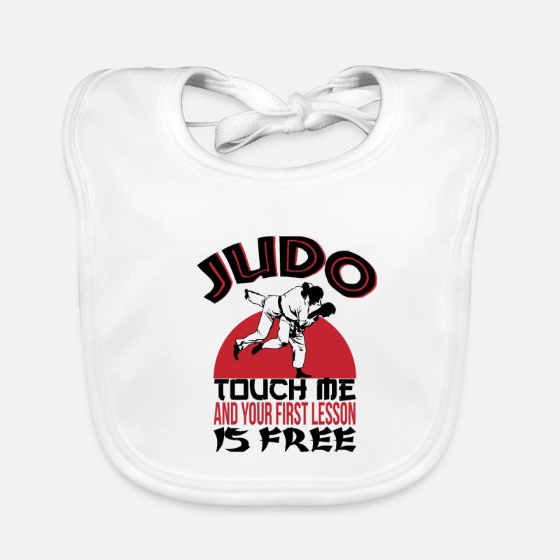 Judo-Lektion Baby Bio-Lätzchen