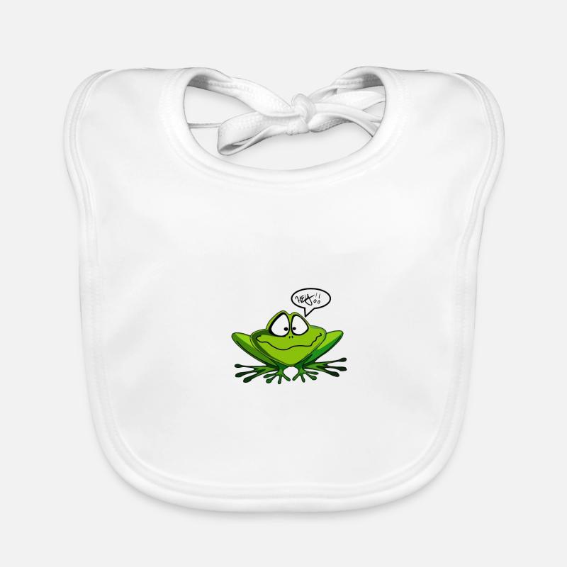 Talking Frog Organic Baby Bibs