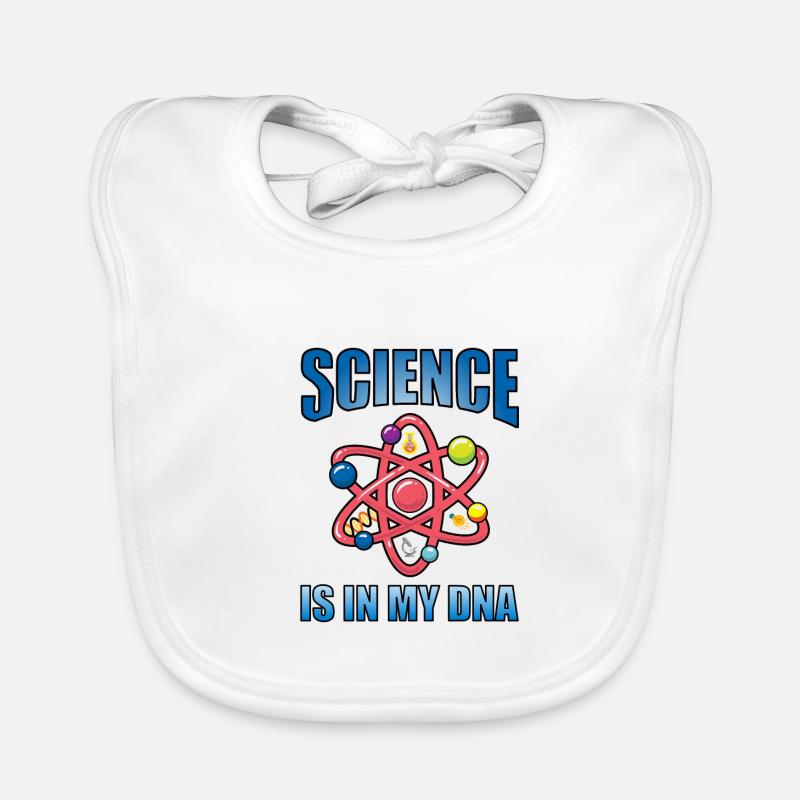 Science is in my DNA for biochemists Organic Baby Bibs