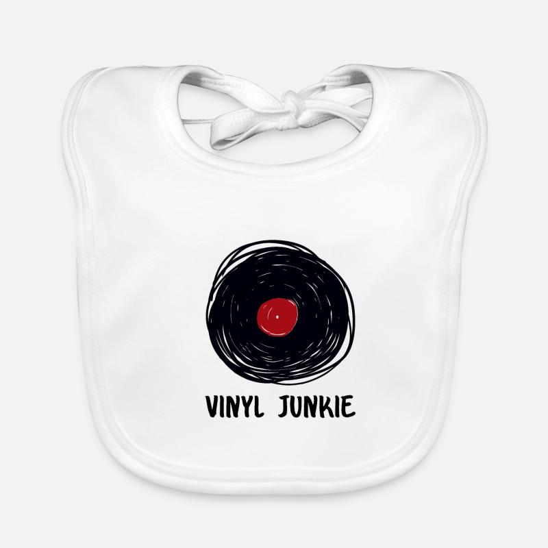 Tourne-disque vinyle Junkie Bavoir bio Bébé