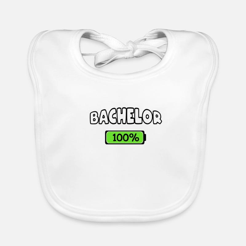 Bachelor 100% Diplôme Bavoir bio Bébé