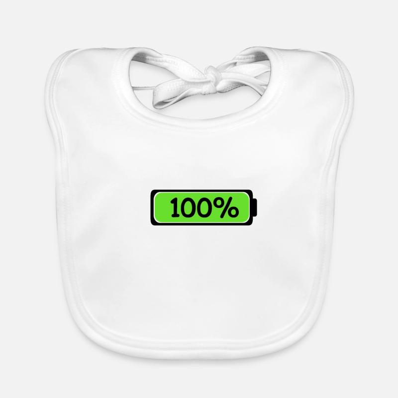 Battery 1 Battery charge level Organic Baby Bibs
