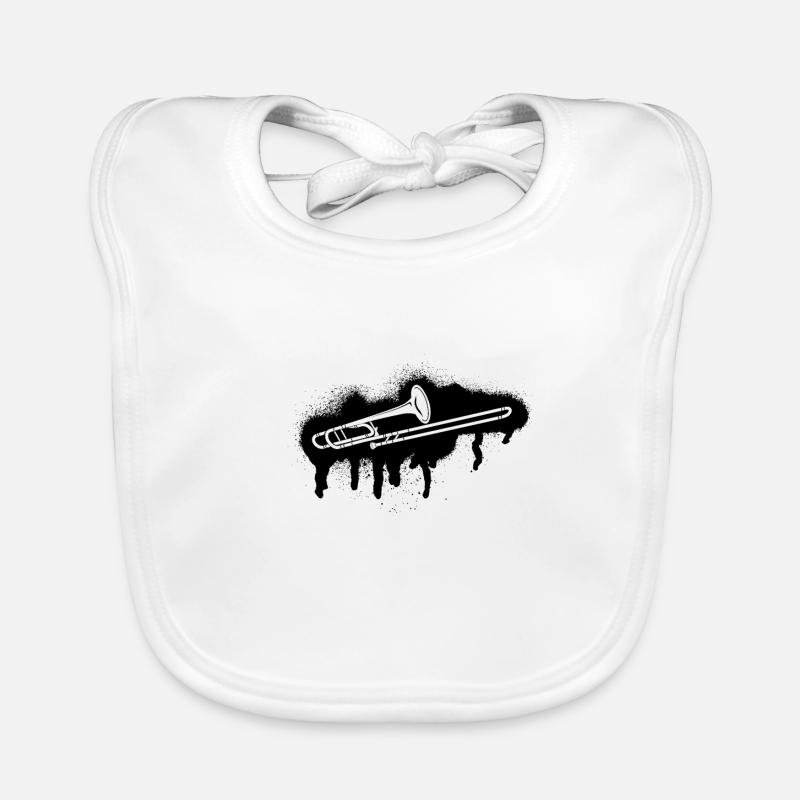 Trombone Trombone player Trombonist Organic Baby Bibs