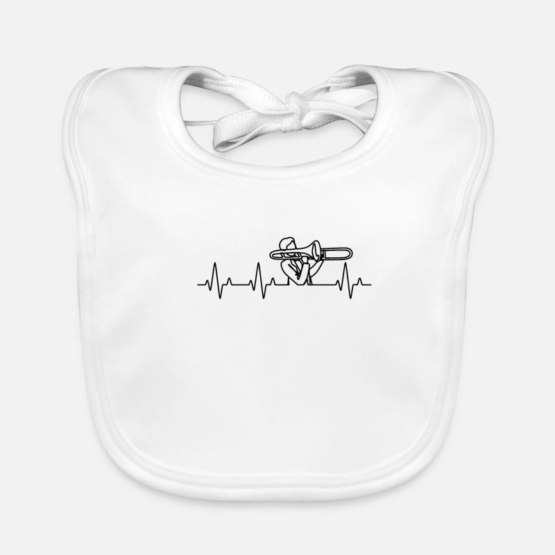 Trombone Trombone player Trombonist Organic Baby Bibs