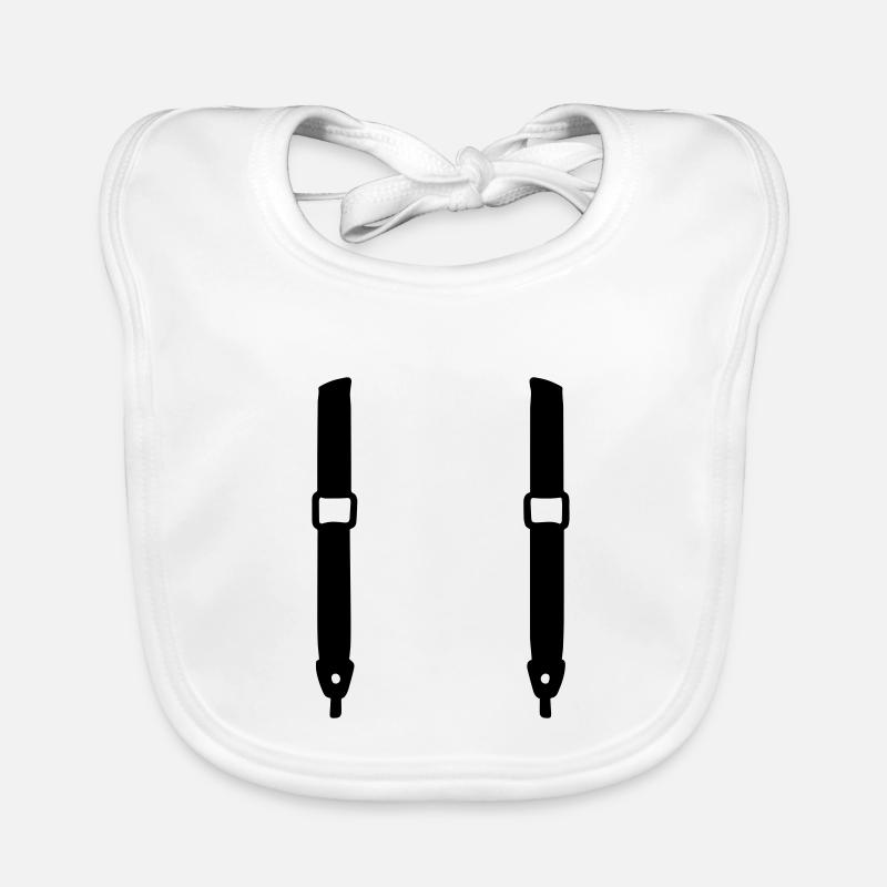 suspenders Organic Baby Bibs