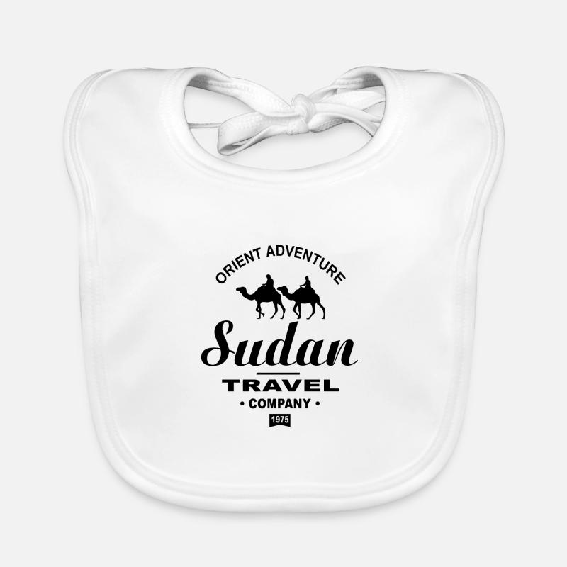 Sudan - Kamel - Karawane Baby Bio-Lätzchen