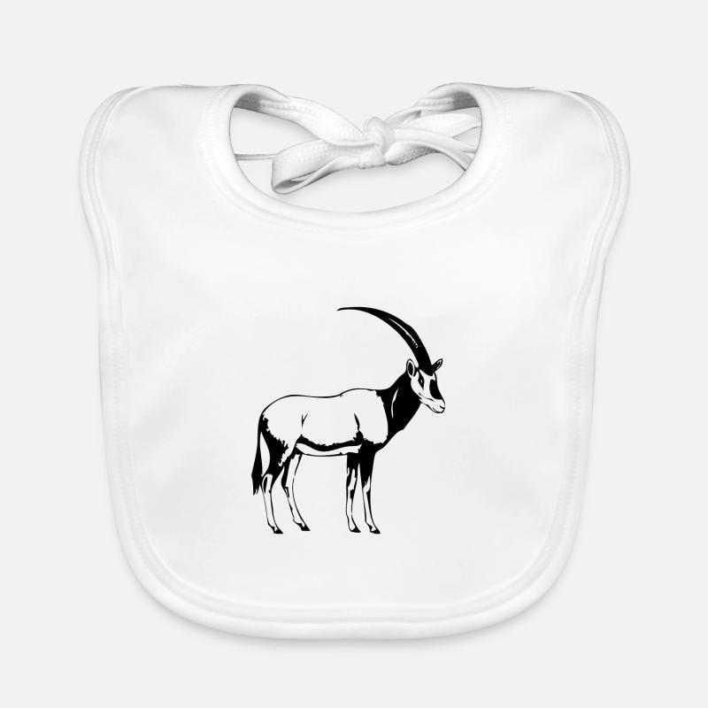 Antilope Baby Bio-Lätzchen