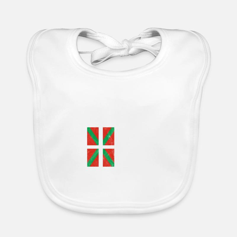 Pays basque Bavoir bio Bébé