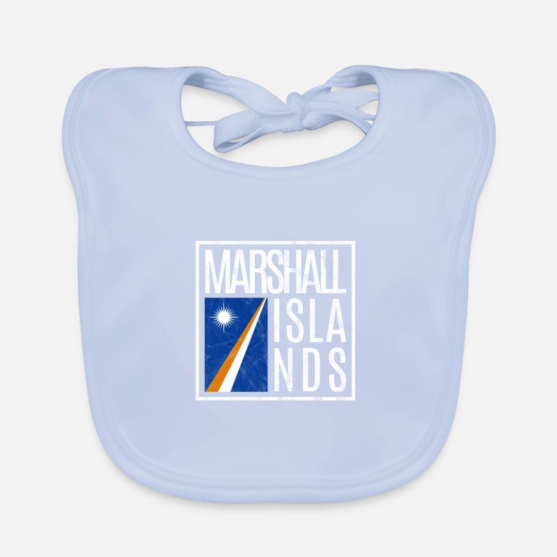 Marshall Islands Organic Baby Bibs