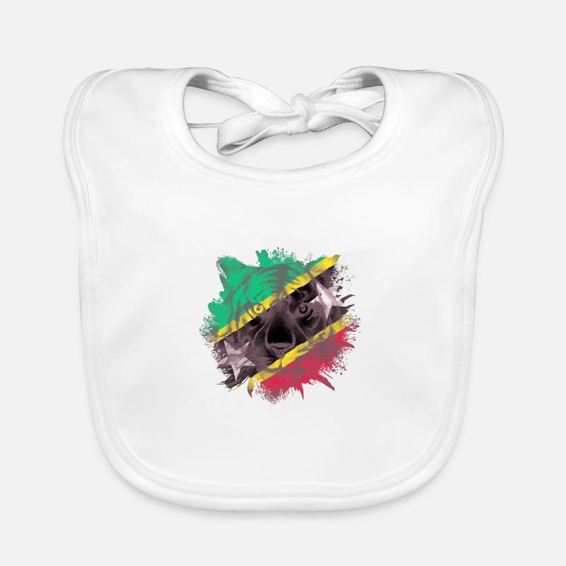 Saint-Kitts-et-Nevis Bavoir bio Bébé