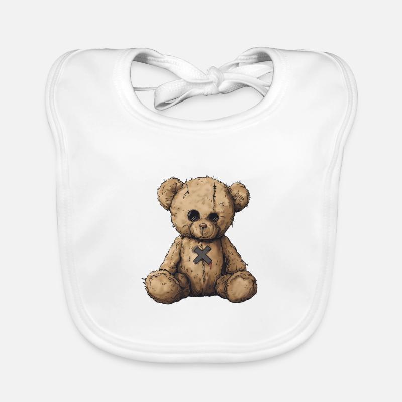 Stitched Silence Organic Baby Bibs