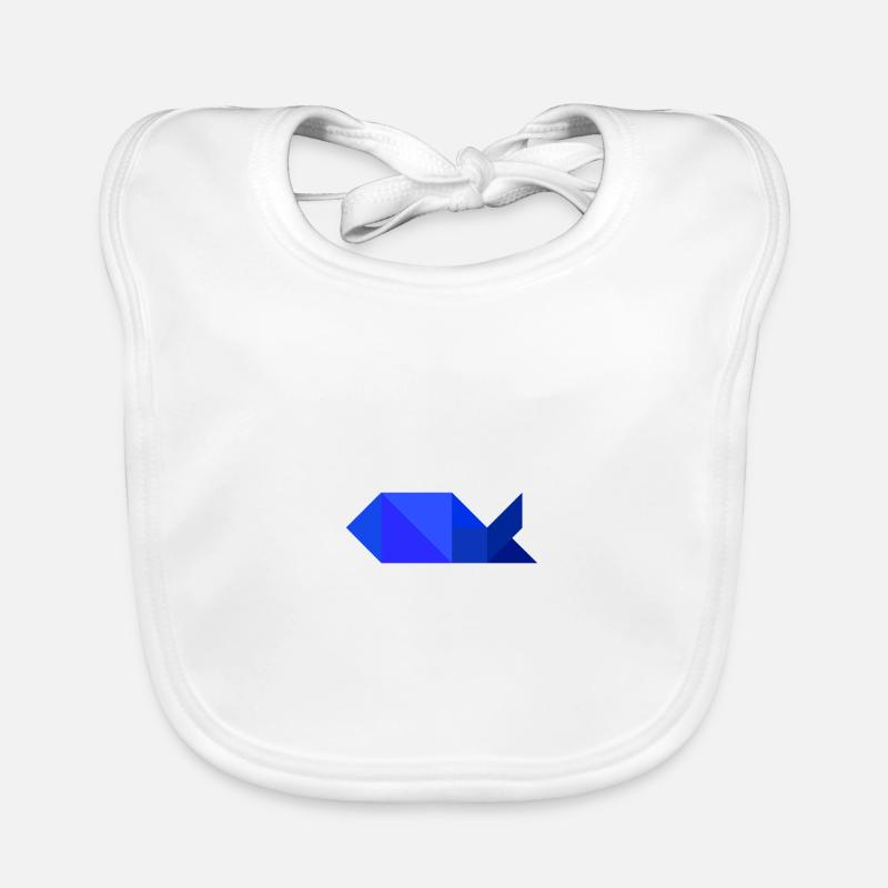 Wal - Tangram Baby Bio-Lätzchen