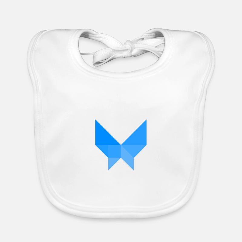 Papillon - Tangram Bavoir bio Bébé