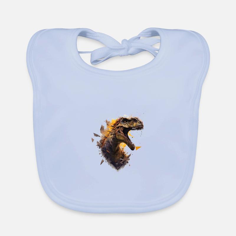 Dino cool perce un mur Bavoir bio Bébé